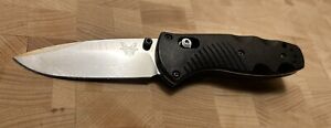 New ListingFATHERS DAY!! Benchmade 585 Assisted Mini Barrage 154cm Dad Husband Son Gift