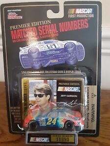 1995 Racing Champions Jeff Gordon NASCAR Premier Edition Matched Numbers