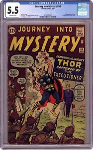 Thor Journey Into Mystery #84 CGC 5.5 1962 4140000001 1st app. Jane Foster