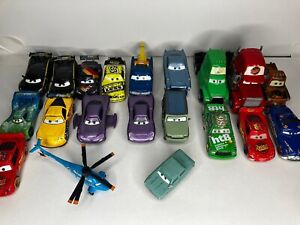 Lot Of 20 Disney Pixar Cars 1, 2 ,3 DieCast Cars Mater, Lightning McQueen