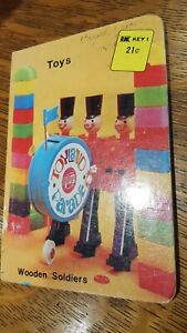 Playmore Toyland Parade Hard Pages Book Printed In Japan Playmore Inc Vintage