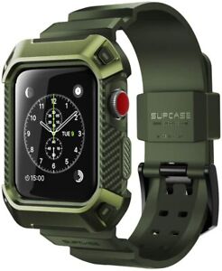 New For Apple Watch Series 3 2 1 SUPCASE Protective Watch Case with Strap Bands