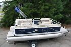 New ListingNew  16 ft  pontoon boat with Electric Mercury. Trailer not included