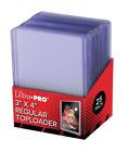 600 ULTRA PRO 3x4 Sports Card Toploaders + FREE SLEEVES FREE SHIPPING