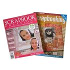 2 x Scrapbook Magazines - Craft DIY Scrapbooking Card Making