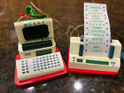 Pair Of Vintage Kurt Adler Christmas Tree Ornaments Computer 1990 & Printer 1991