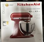 NEW KitchenAid Deluxe KSM97ER 4.5QT Tilt-Head Stand Mixer Empire Red