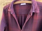 Free People CP Shades Flannel Teton Tunic Size Small
