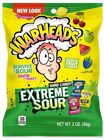 Lot Of 2 Warheads ~ 2oz bag ~ Extreme SOUR hard candy 5 flavor