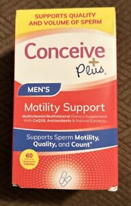 Conceive Plus Motility Male Fertility Supplement Sperm Count Booster + Zinc