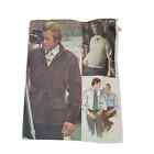 Vogue 2917 American Designer Bill Blass Men’s Suits Size 40 Sewing Pattern 1973