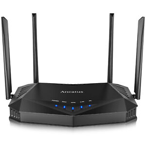 Ancatus-WiFi 6 Router AX1800, Dual Band 1.8G WiFi Router Gigabit Computer Router
