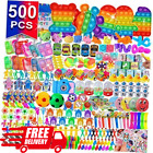 500 Pcs Party Favors for Kids, Prize Box Toys for Kids, Fidget Toys Bulk,
