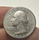 1983- D Washington Quarter. Rare Error Coin Offset Stamp
