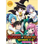 Rosario+Vampire Complete Series Season 1+2 (Vol. 1-26 End) DVD Anime English Dub