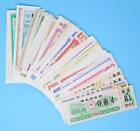 Lots 100 Pcs Different Chinese China Cloth Ration Stamp Coupon Real Collections