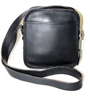 Coach 9817 Leather Camera Crossbody Double Zip Black  Adjustable Vintage  Bag