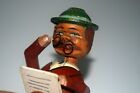 Anri Mechanical Bottle Stopper Man with Book