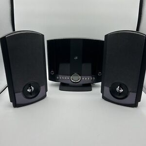 New ListingGPX HM3817DTBLK Vertical CD Player AM/FM Radio Home Music System- Tested