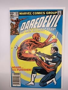 Daredevil #183 Newsstand 1st Battle Vs Punisher Frank Miller (1982) VF/NM