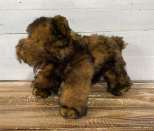 My Twinn Doll Poseable Pets Puppy Dog Scruffy Brown & Black Terrier Mutt Plush