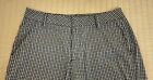 Puma navy-and-white small check men's golf pants (size 30 x 30)