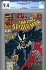 Amazing Spider-Man #332 CGC GRADED 9.4 -Venom c/s - Larsen c/a - Styx/Stone app.