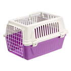 New ListingNew Two Door Top Load Plastic Kennel & Pet Carrier, Purple 19-Inch