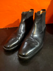 Michael Tocshi Men's Black Leather Chelsea Boots , C.I.S. Insoles, Size 12 D