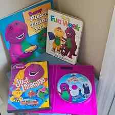 New ListingBarney & Friends Set of DVD's & Set of Books BJ Baby Bop Imagine Purple Dinosaur