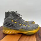 Adidas Crazy Explosive Primeknit Boost Shoes Mens 10.5 Gray Basketball Sneakers