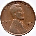 1927 (P) Lincoln Wheat Cent  VG/BN Very Good Brown Condition