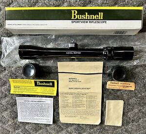 Vintage NEW In BOX Bushnell  3x-9x-32 Rifle Scope Bausch & Lomb Optics 1977