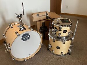 Mapex Mars Maple 3-Piece Bop Shell Pack Jazz Drumset Natural Satin 18