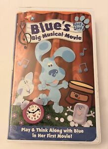 Blues Clues - Blues Big Musical Movie (VHS, 2000)