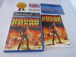 Urban Chaos: Riot Response (PS2) - uk tracked delivery + extended guarantee