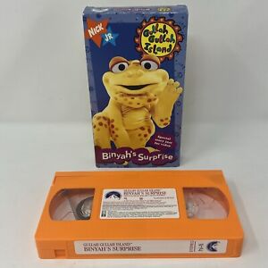 Nick Jr. Gullah Gullah Island Binyah’s Surprise VHS Orange Tape RARE