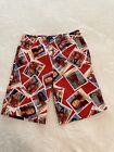 New ListingMens Vintage Baywatch Shorts Red Size Small