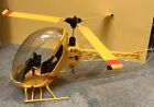 Vintage 1970’s Huge GI Joe Adventure Team Yellow Helicopter 100% Working W Winch
