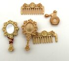 Mattel Barbie Princess and the Pauper Brush Mirror Comb and Perfume Accessories