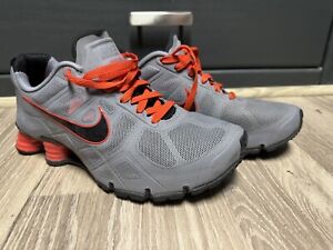 Nike Shox Turbo, Men’s 9, Grey/orange, Style 454166-008