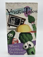 Veggie Tales Where’s God When I’m S-Scared (VHS, 1994) Video Tape