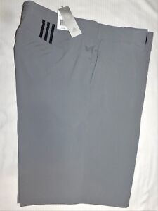 ADIDAS Climalite Performance Golf Shorts Moisture Wicking $70 Big and Tall Gray
