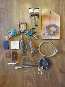 SELECTION OF CUCKOO CLOCK BELLOWS FOR REPAIR OR PARTS