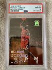 1998 Skybox Michael Jordan Molten Metal PSA 8 Graded Card Chicago Bulls