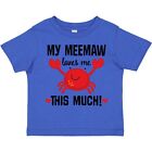 Inktastic Meemaw Loves Me Grandson Toddler T-Shirt From Childs Boys Girls Child