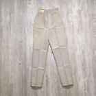NOS Vintage 1960s Lee Stretch Frontier Lady Twill High Waist Pants Trousers Tan