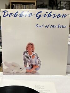 Debbie Gibson Out Of The Blue 1987 vinyl LP,  Only In My Dreams Record Is NM