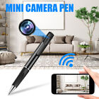 WiFi Mini Hidden Camera Pen HD 1080P Video Recorder Clip Body Portable Nanny Cam