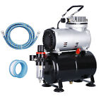 Professional Airbrush Compressor w/ Tank Airbrushing Paint System Kit for Spray
